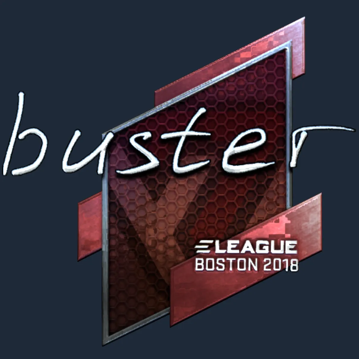 Sticker | buster (Foil) | Boston 2018