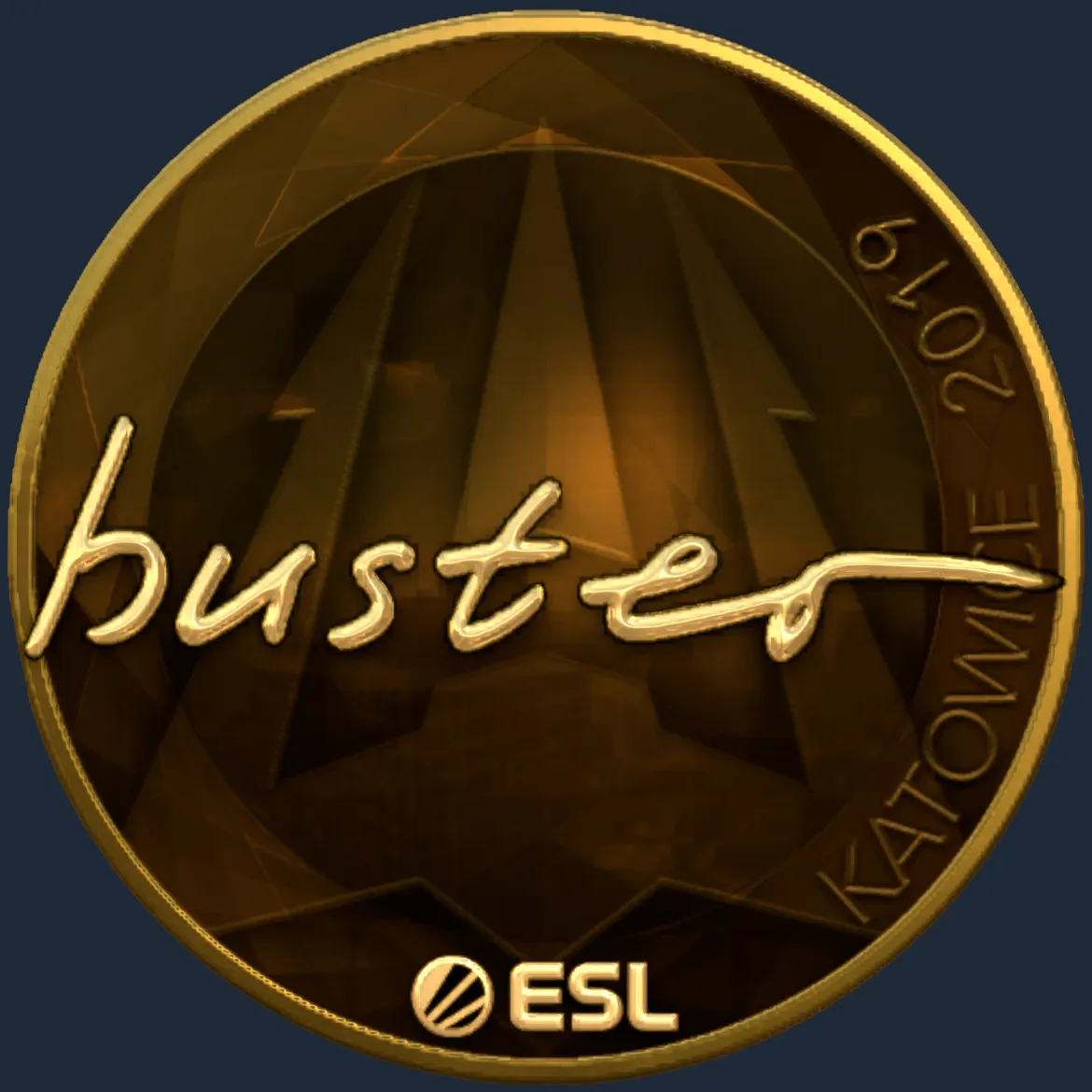 Sticker | buster (Gold) | Katowice 2019