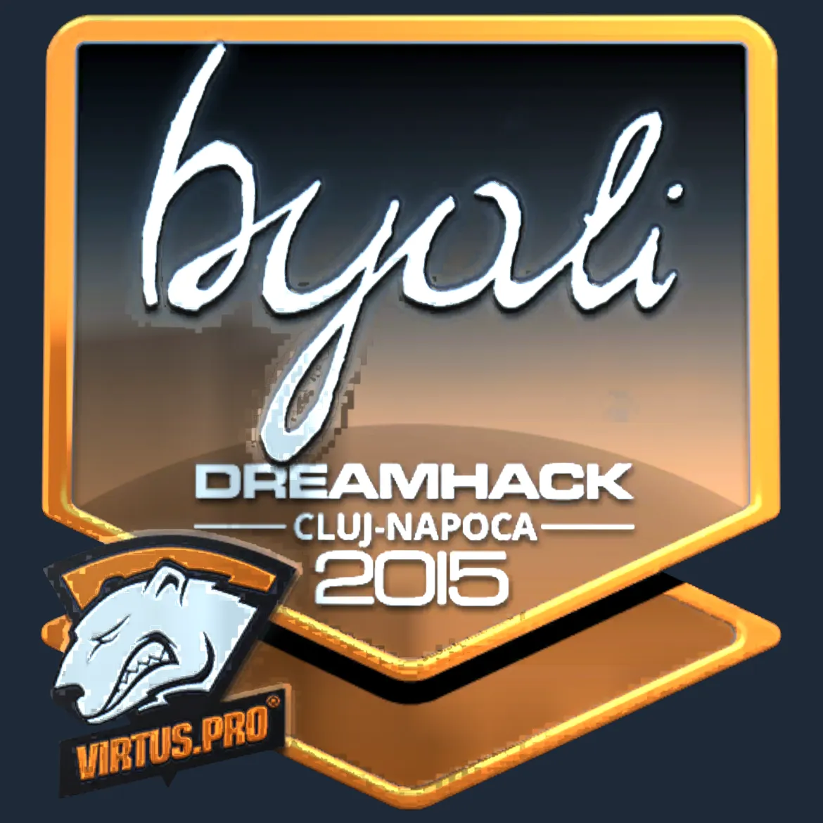 Sticker | byali (Foil) | Cluj-Napoca 2015