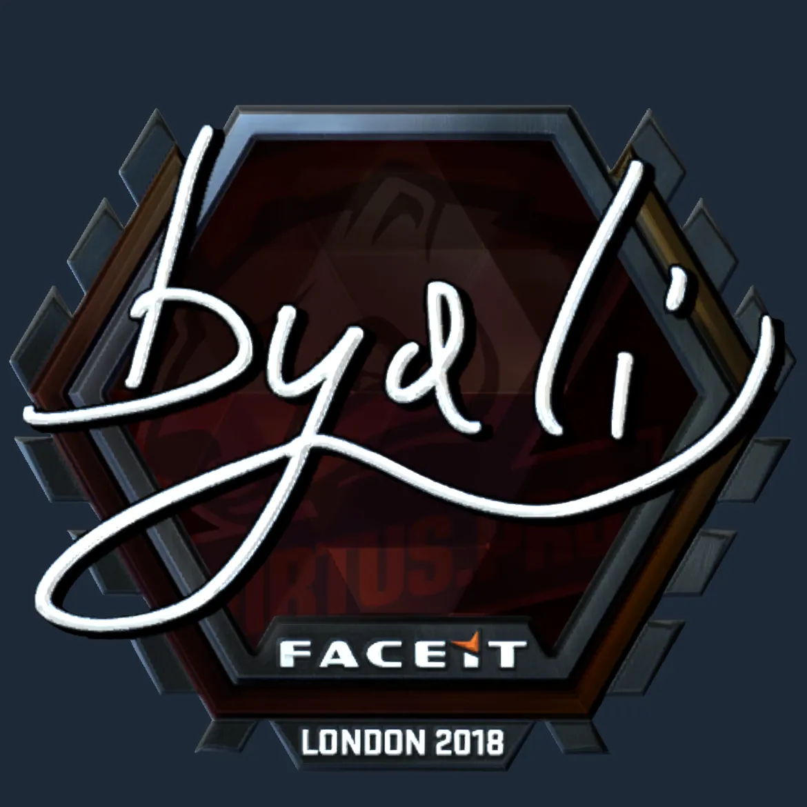 Sticker | byali (Foil) | London 2018