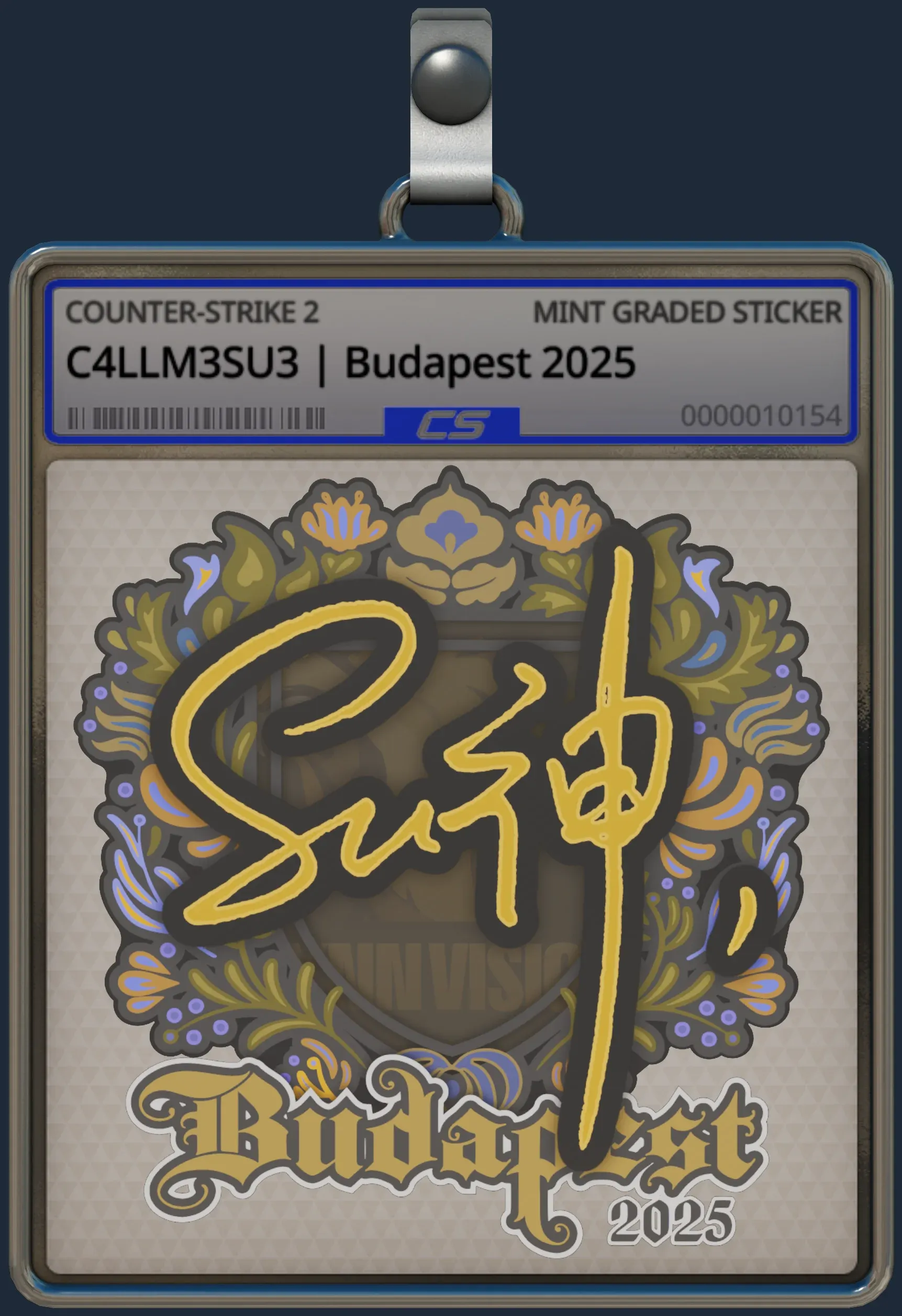 Sticker | C4LLM3SU3 | Budapest 2025