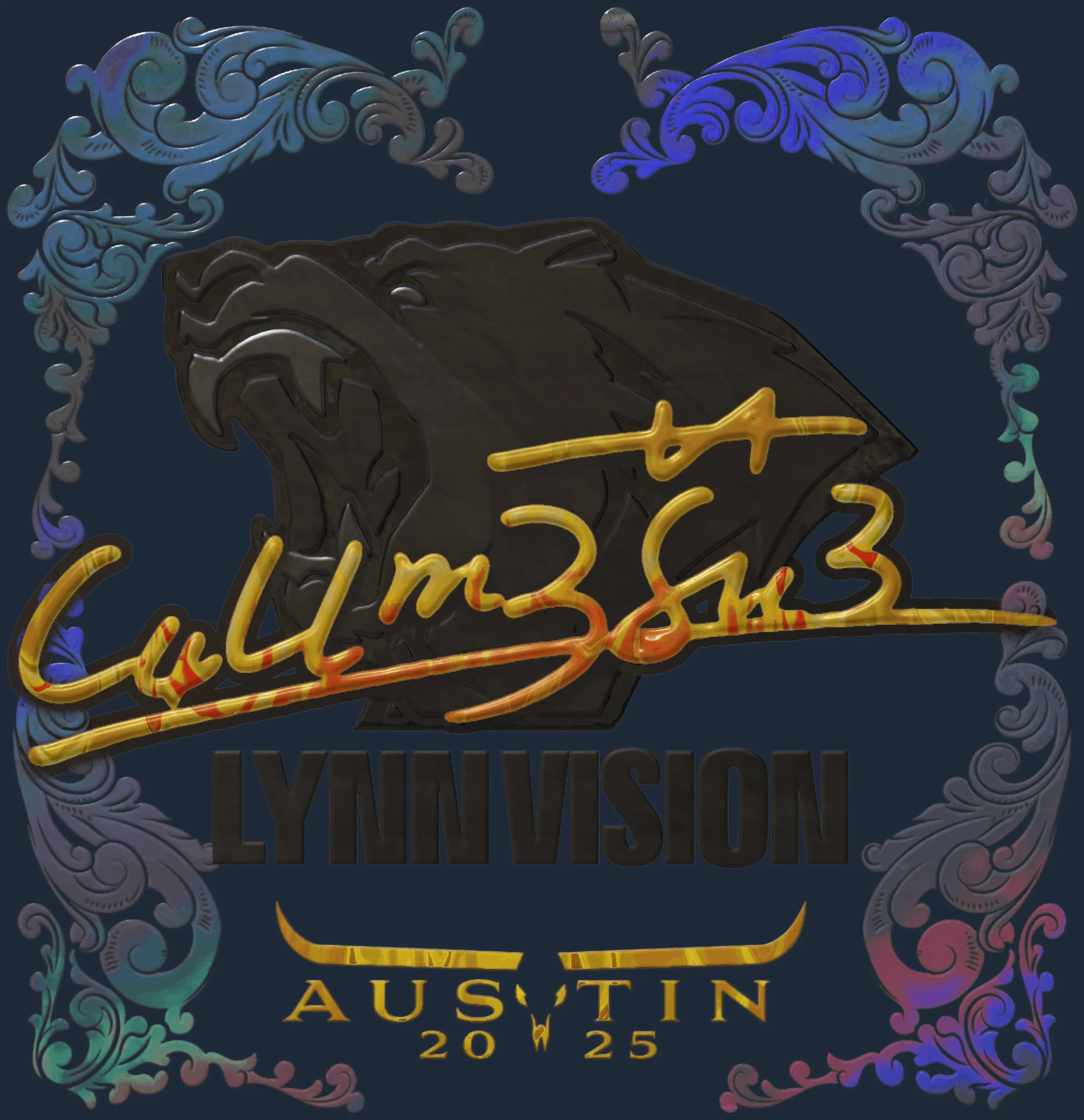 Sticker | C4LLM3SU3 (Holo) | Austin 2025