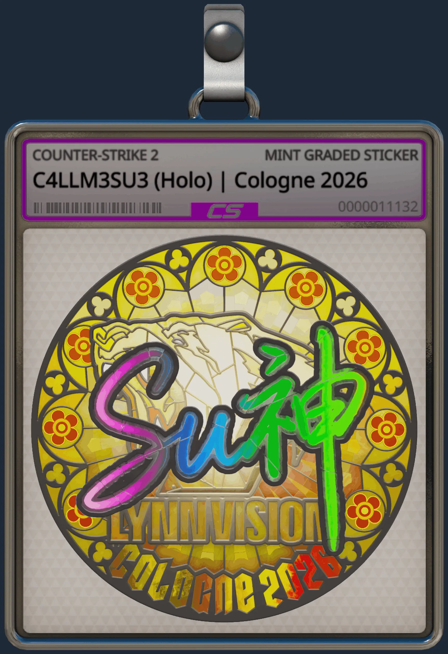 Sticker | C4LLM3SU3 (Holo) | Cologne 2026