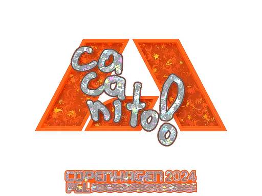 Sticker | CacaNito (Glitter) | Copenhagen 2024