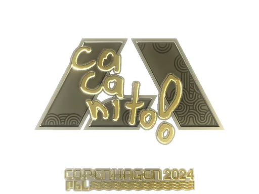 Sticker | CacaNito (Gold) | Copenhagen 2024