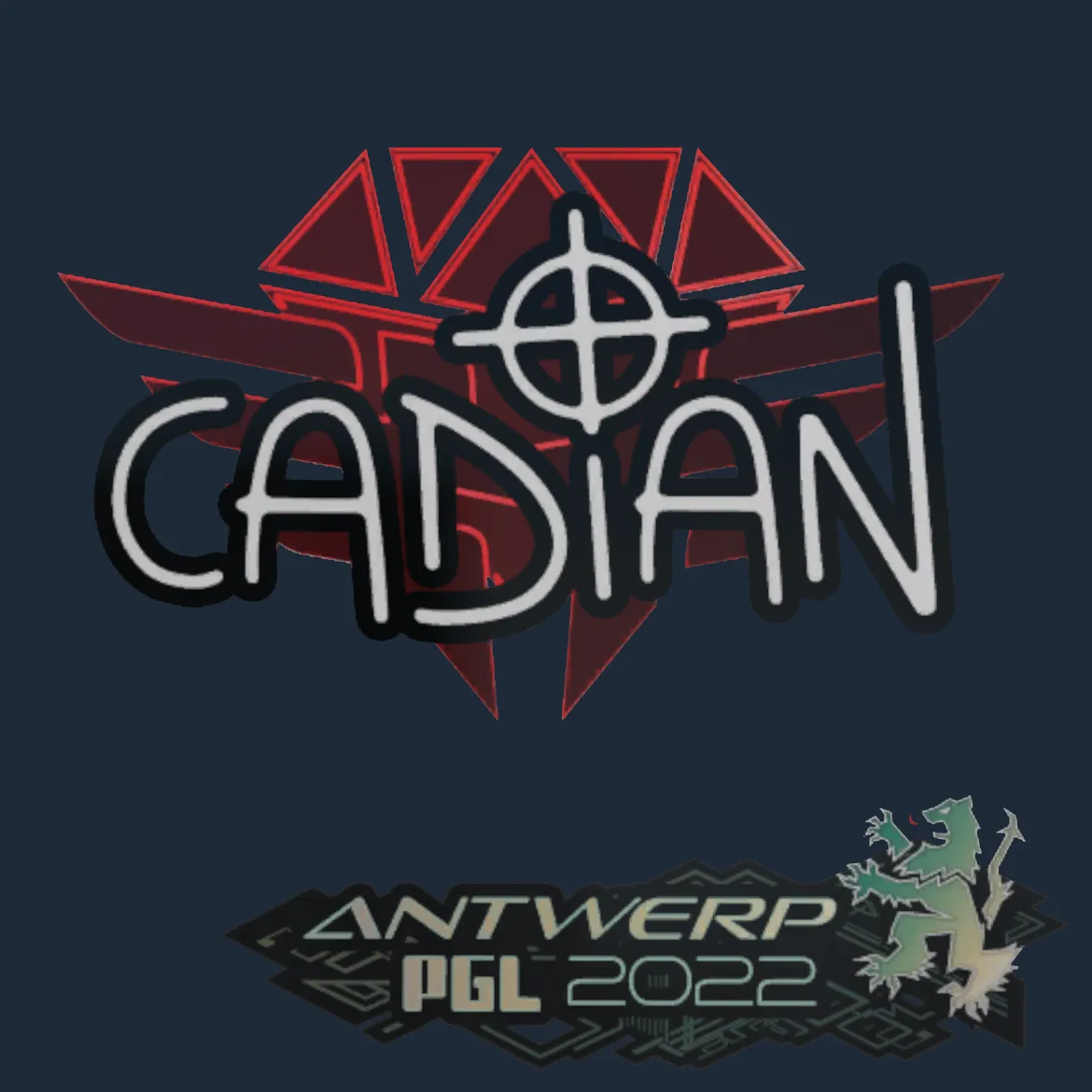 Sticker | cadiaN | Antwerp 2022