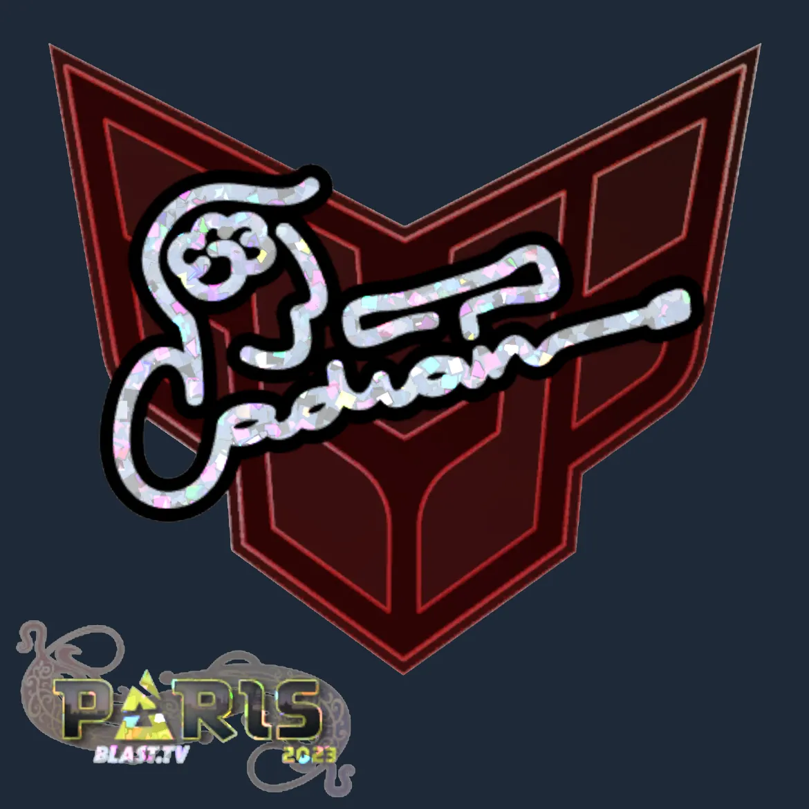 Sticker | cadiaN (Glitter) | Paris 2023