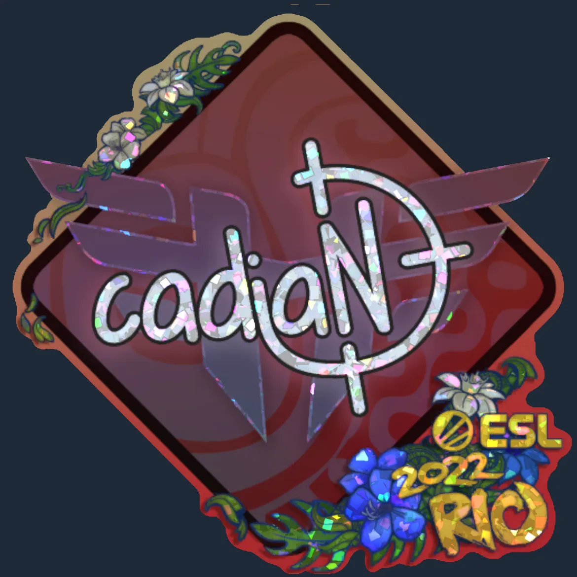 Sticker | cadiaN (Glitter) | Rio 2022
