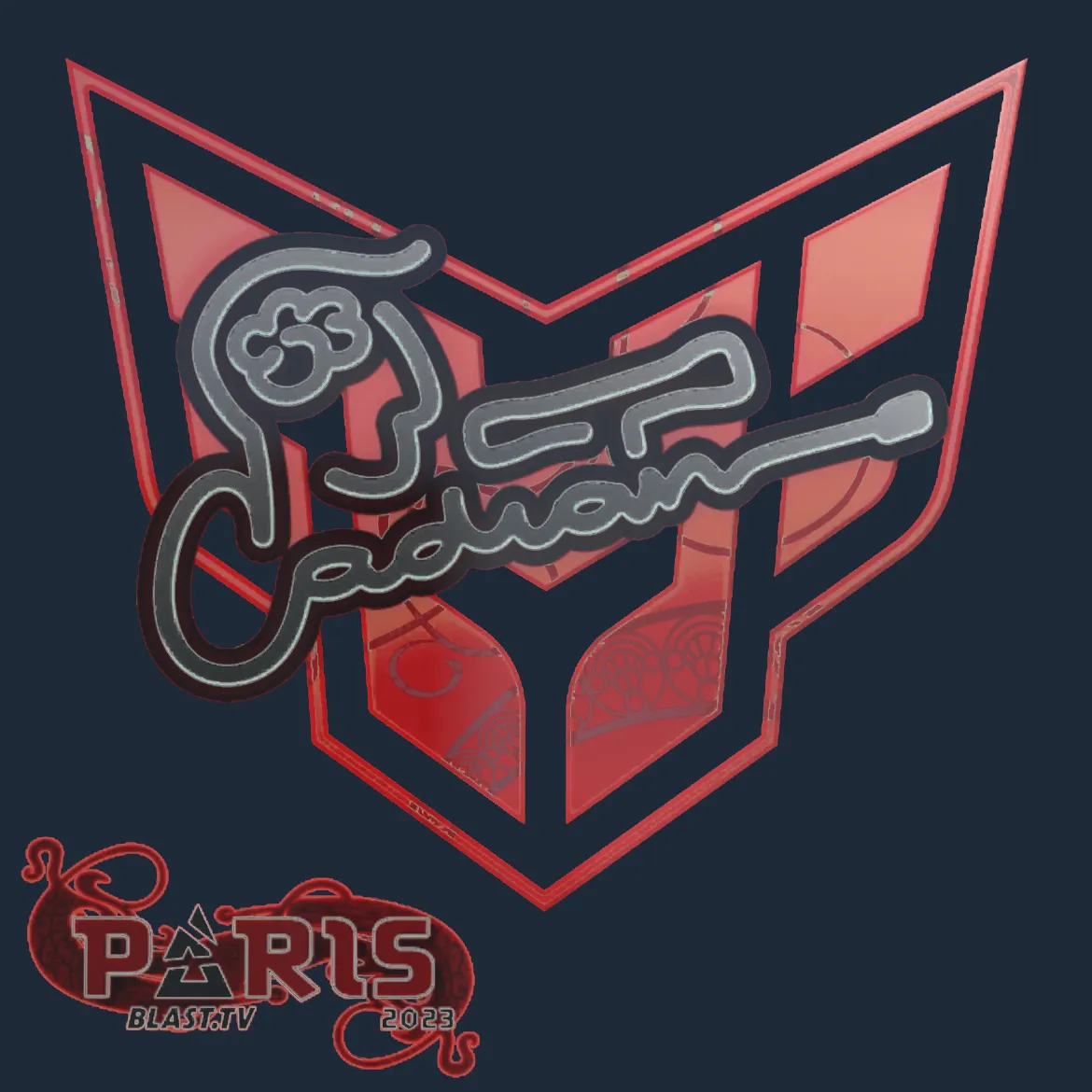 Sticker | cadiaN (Holo) | Paris 2023