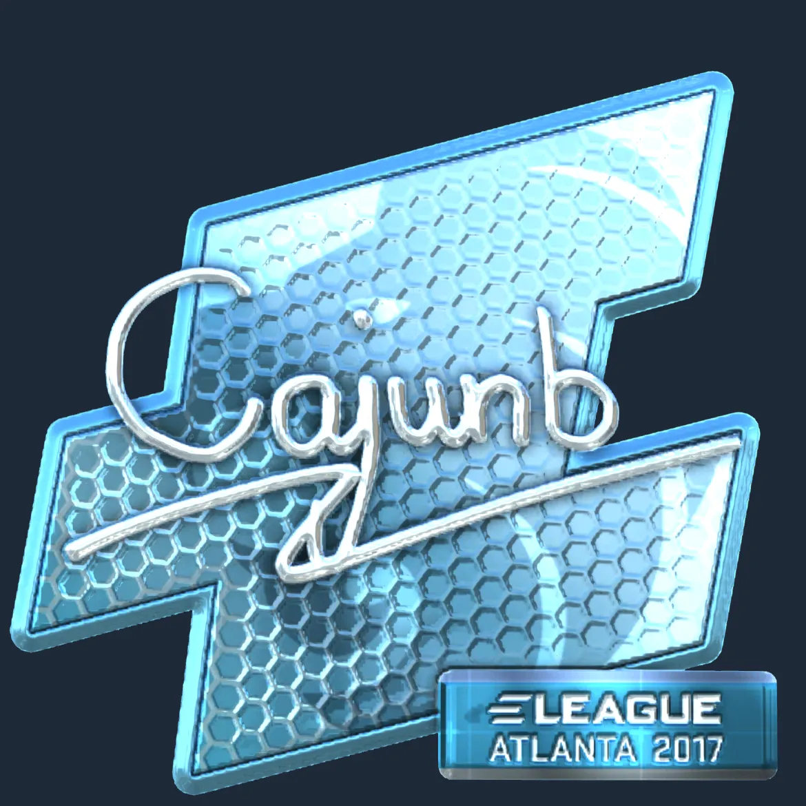 Sticker | cajunb (Foil) | Atlanta 2017