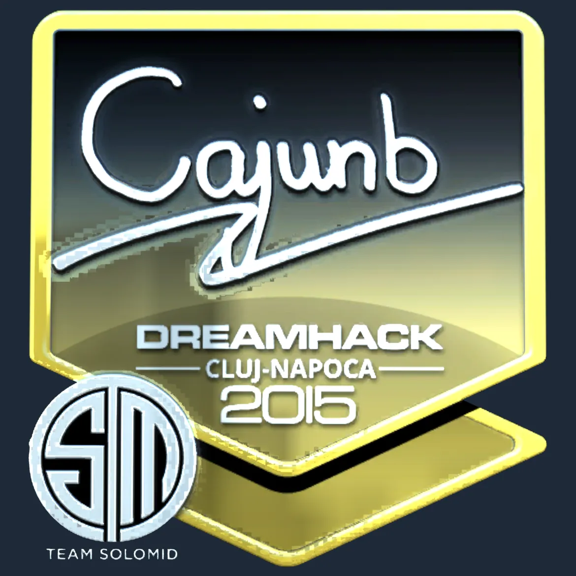 Sticker | cajunb (Foil) | Cluj-Napoca 2015
