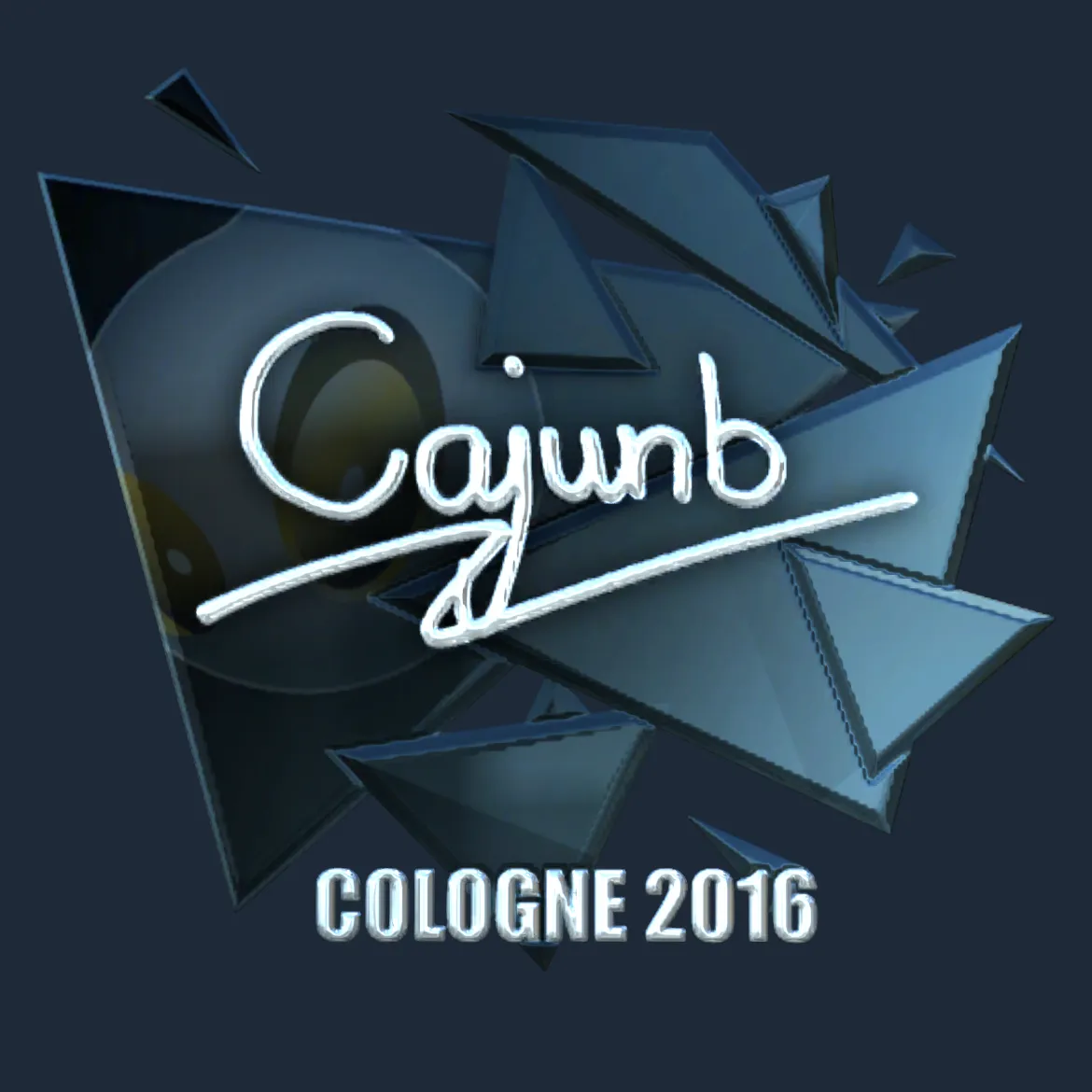 Sticker | cajunb (Foil) | Cologne 2016
