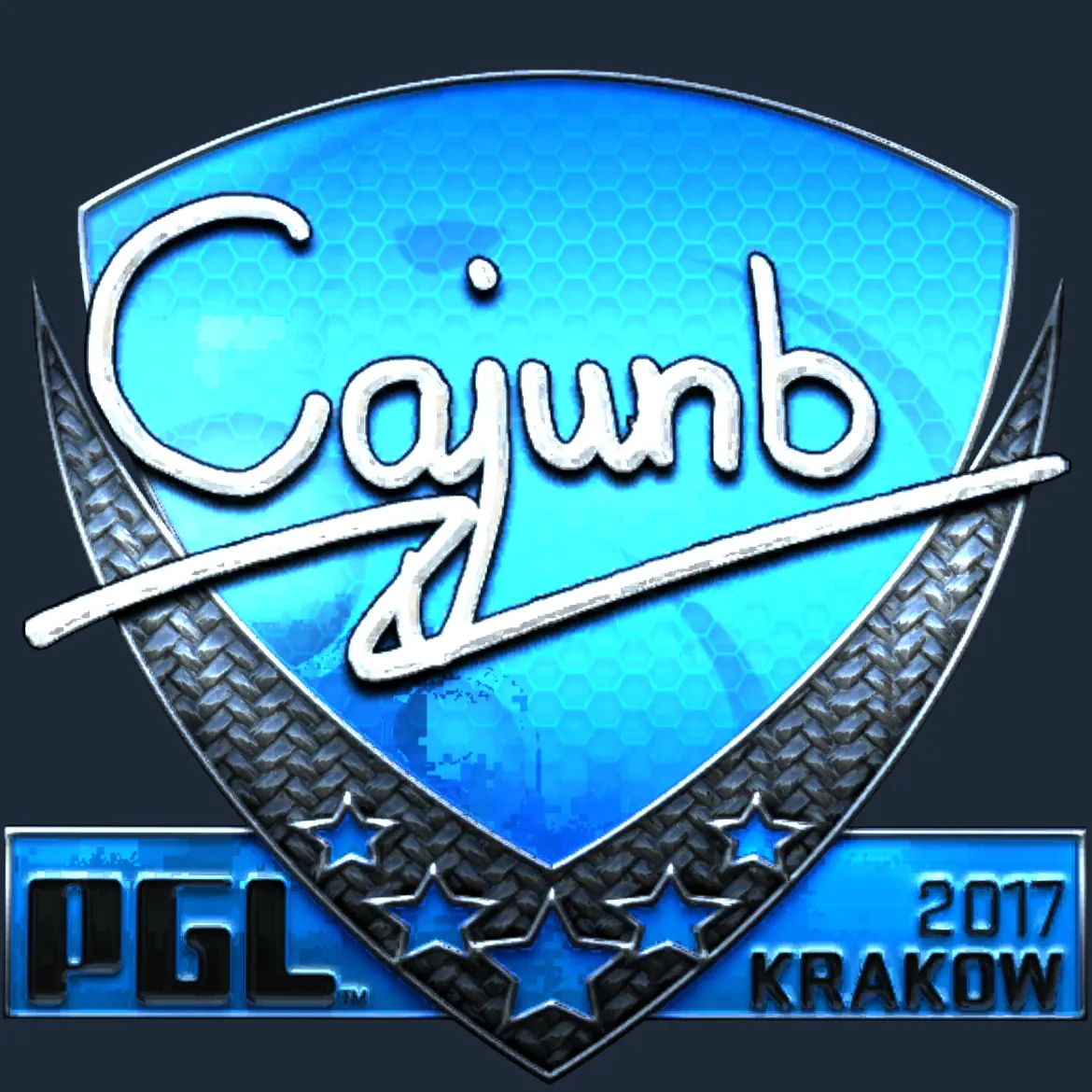 Sticker | cajunb (Foil) | Krakow 2017