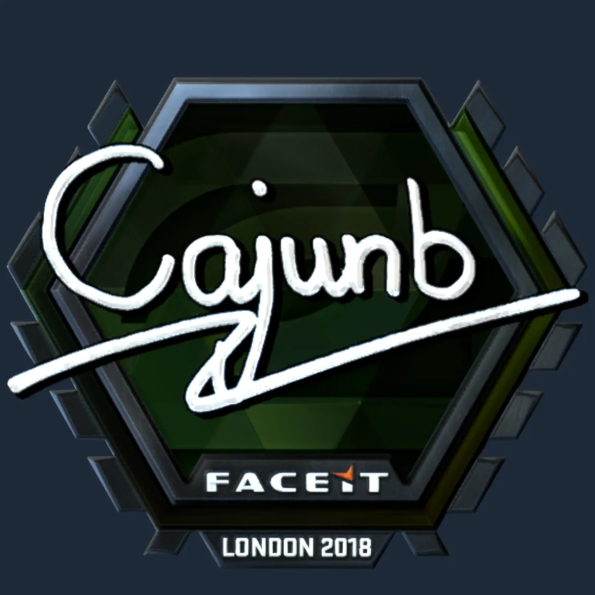 Sticker | cajunb (Foil) | London 2018