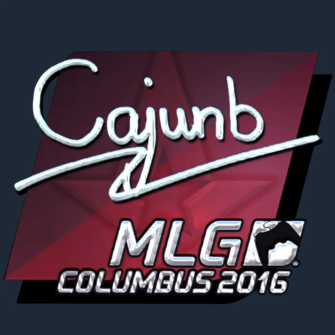 Sticker | cajunb (Foil) | MLG Columbus 2016