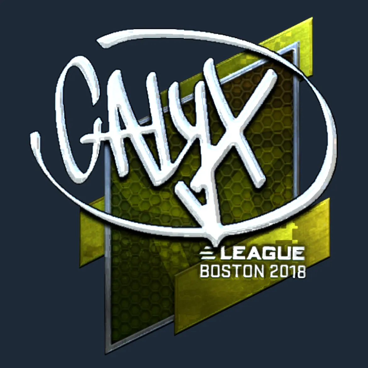 Sticker | Calyx (Foil) | Boston 2018