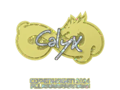 Sticker | Calyx (Glitter) | Copenhagen 2024