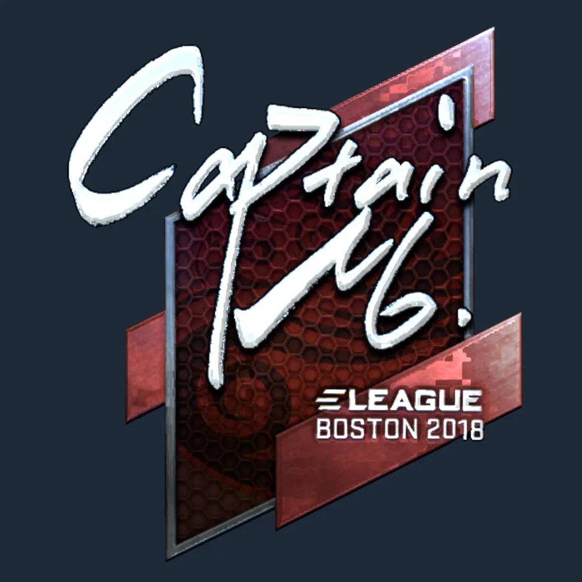 Sticker | captainMo (Foil) | Boston 2018
