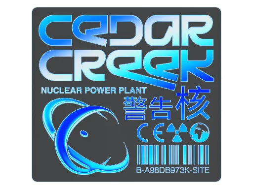 Sticker | Cedar Creek (Holo)