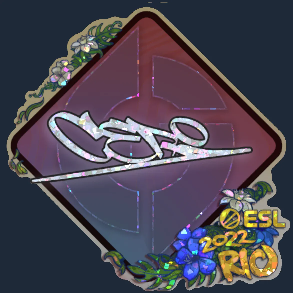 Sticker | CeRq (Glitter) | Rio 2022