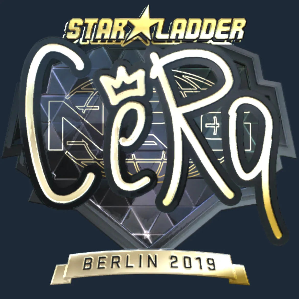 Sticker | CeRq (Gold) | Berlin 2019