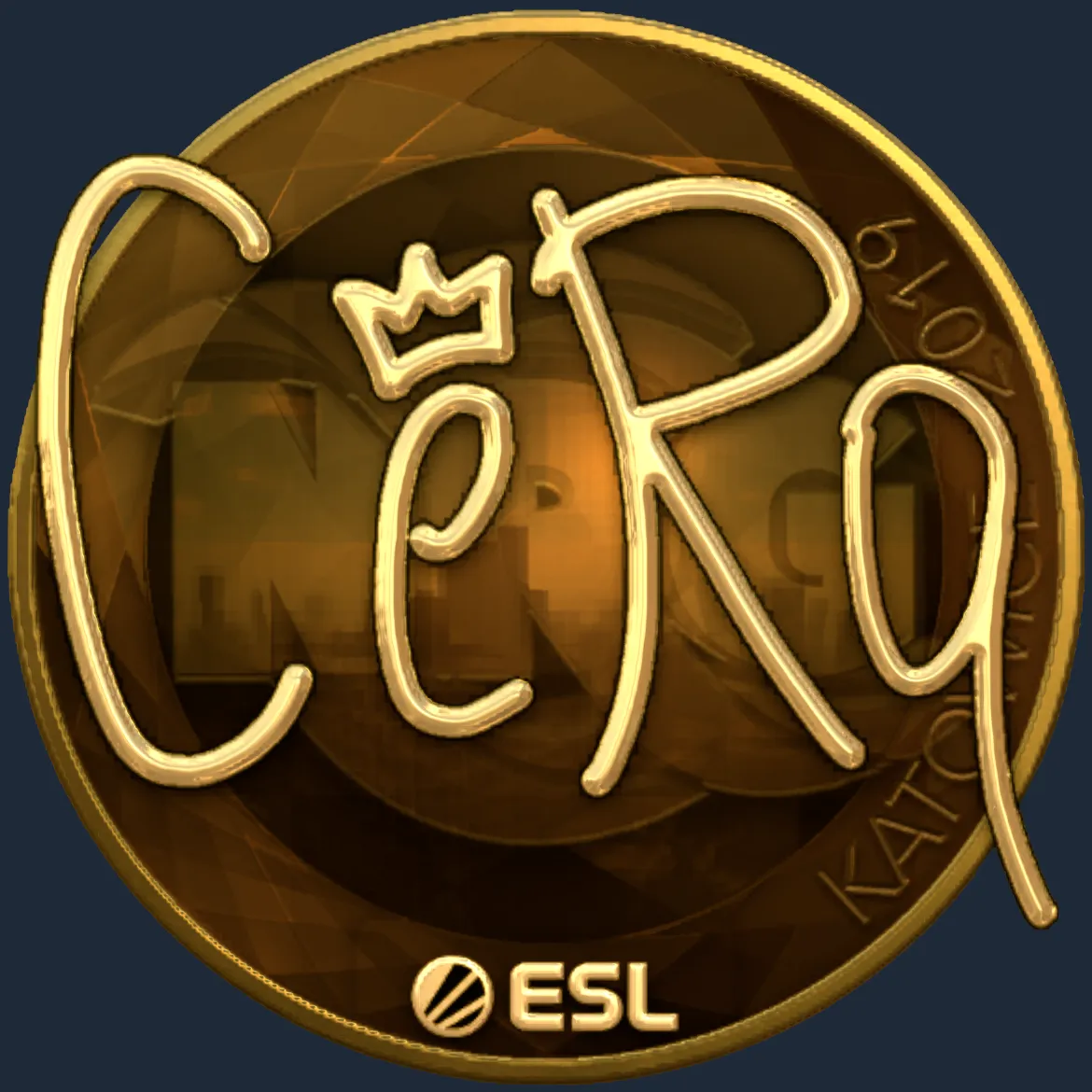Sticker | CeRq (Gold) | Katowice 2019