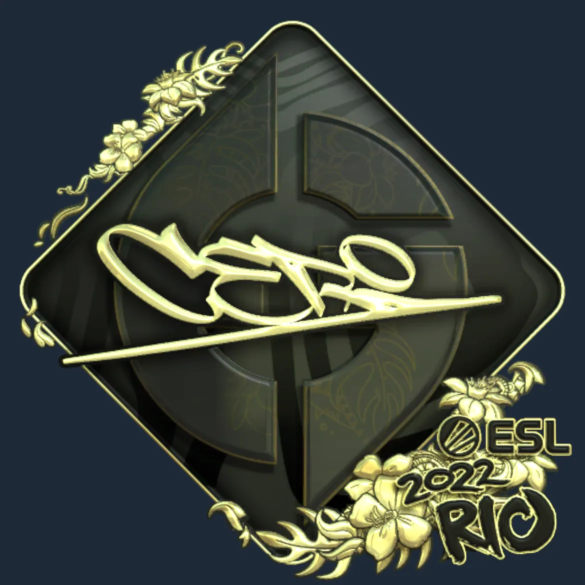 Sticker | CeRq (Gold) | Rio 2022