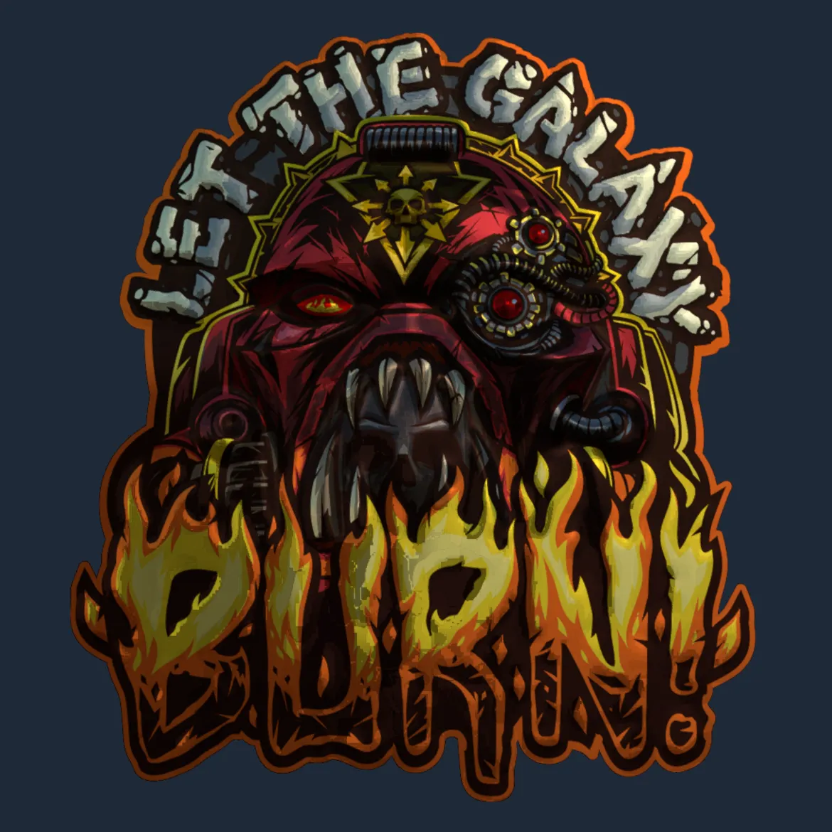 Sticker | Chaos Marine (Foil)