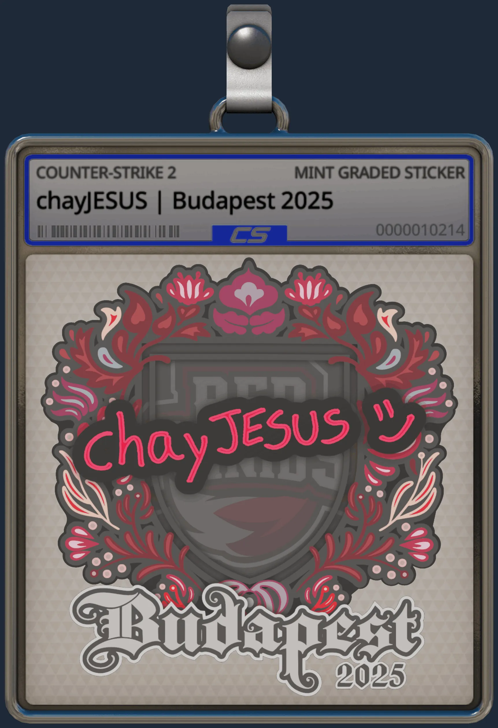Sticker | chayJESUS | Budapest 2025
