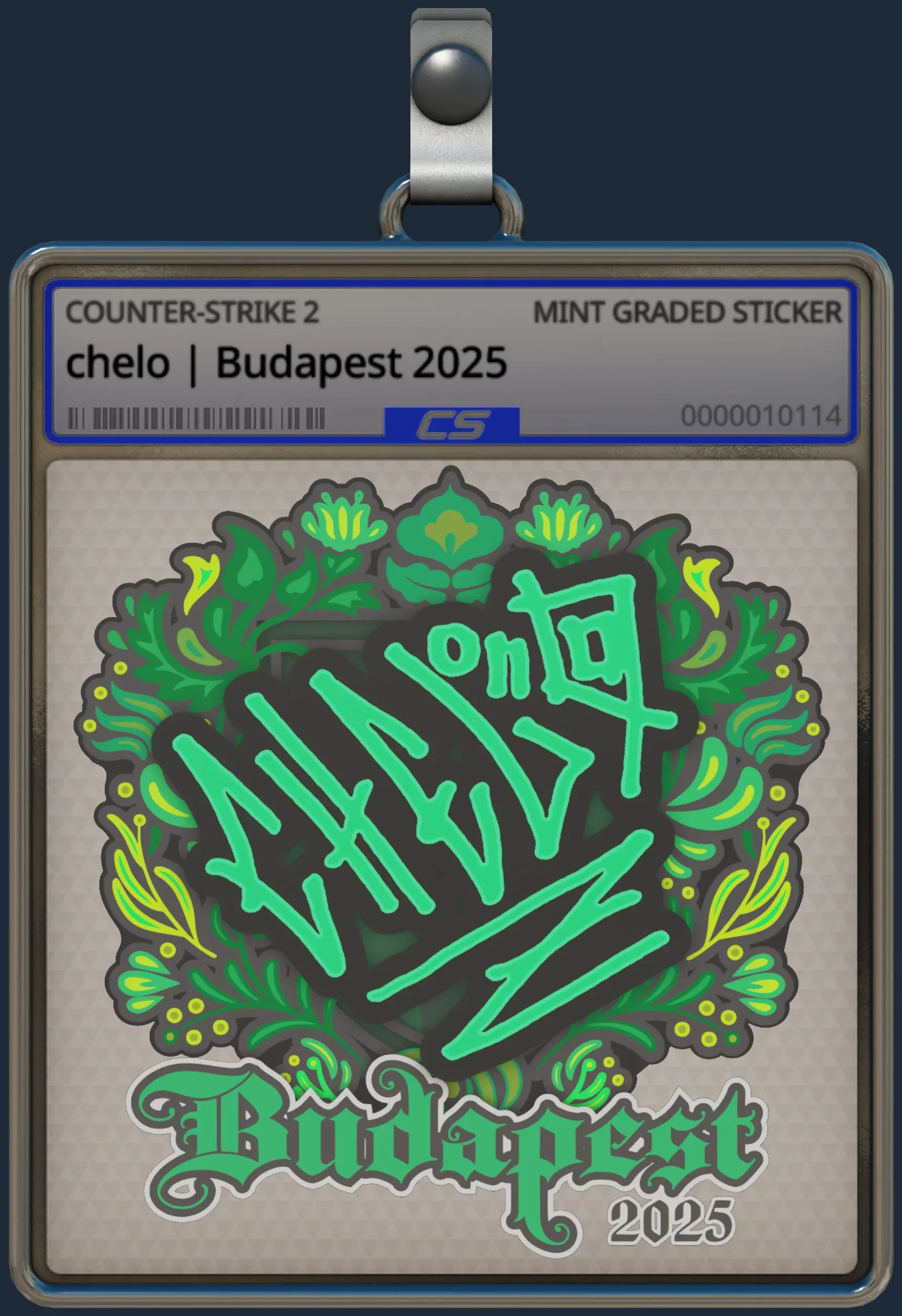 Sticker | chelo | Budapest 2025