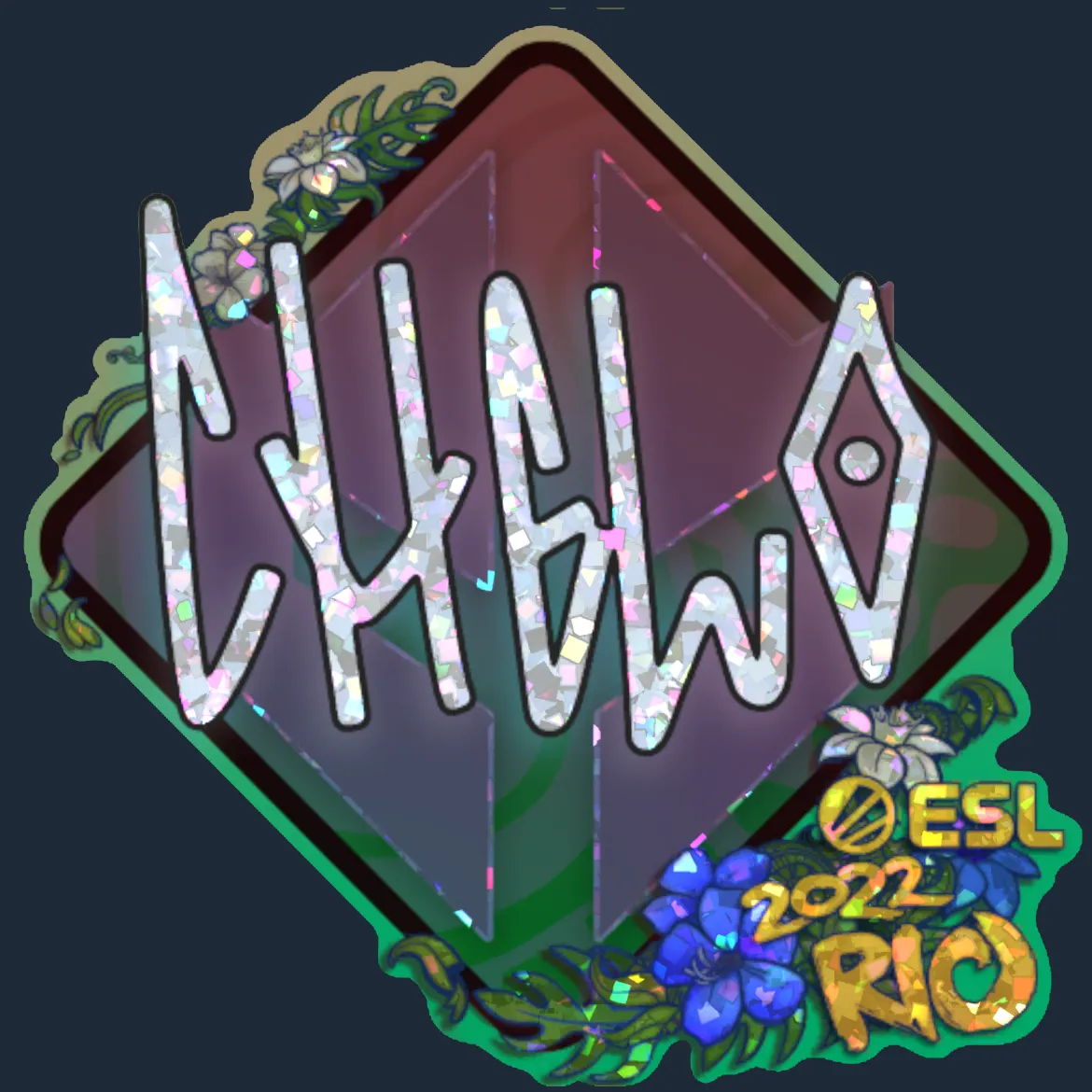Sticker | chelo (Glitter) | Rio 2022