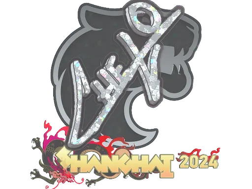 Sticker | chelo (Glitter) | Shanghai 2024