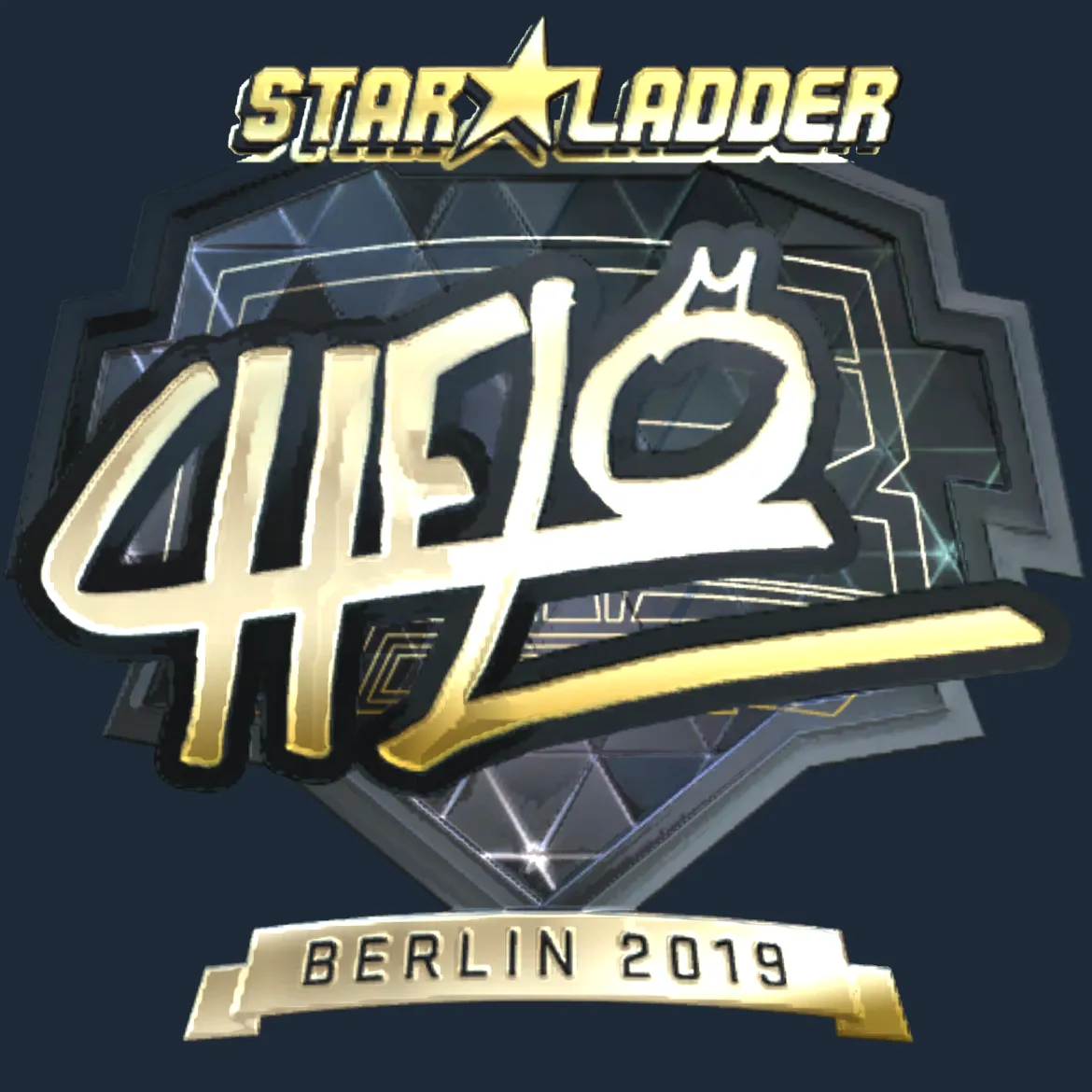 Sticker | chelo (Gold) | Berlin 2019