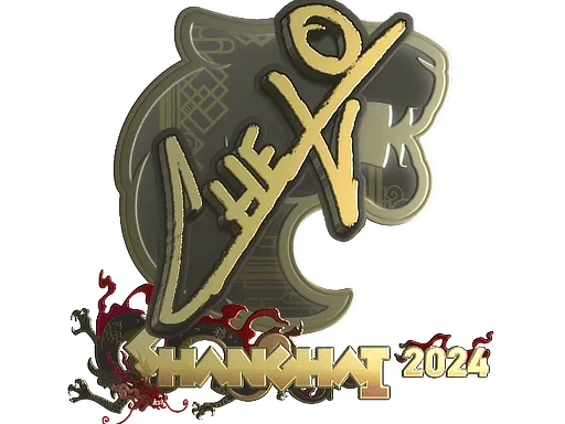 Sticker | chelo (Gold) | Shanghai 2024