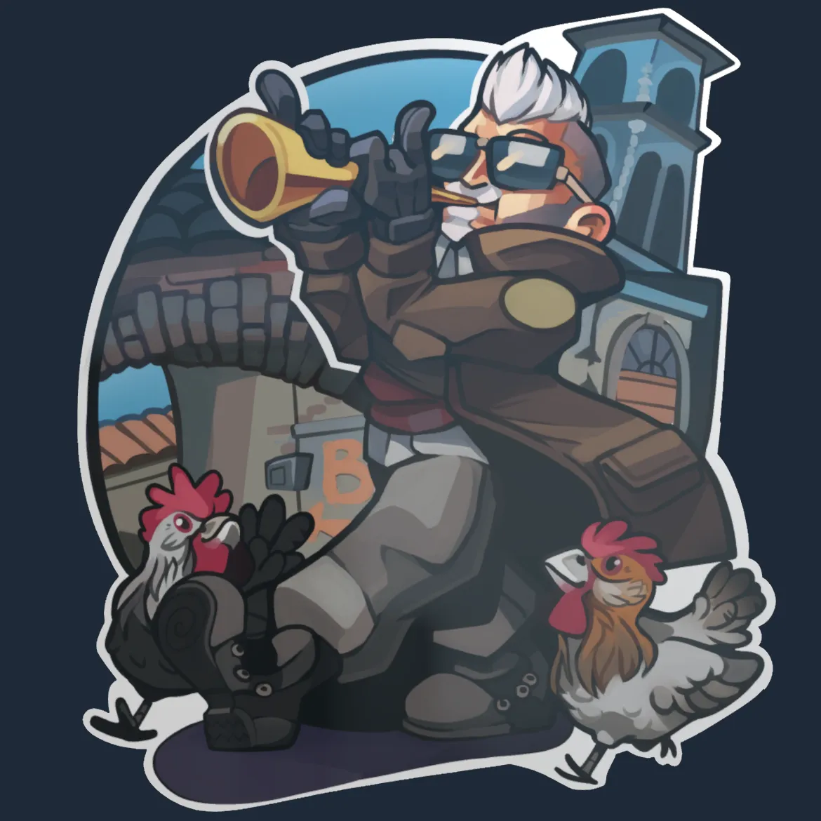 Sticker | Chicken Whisperer