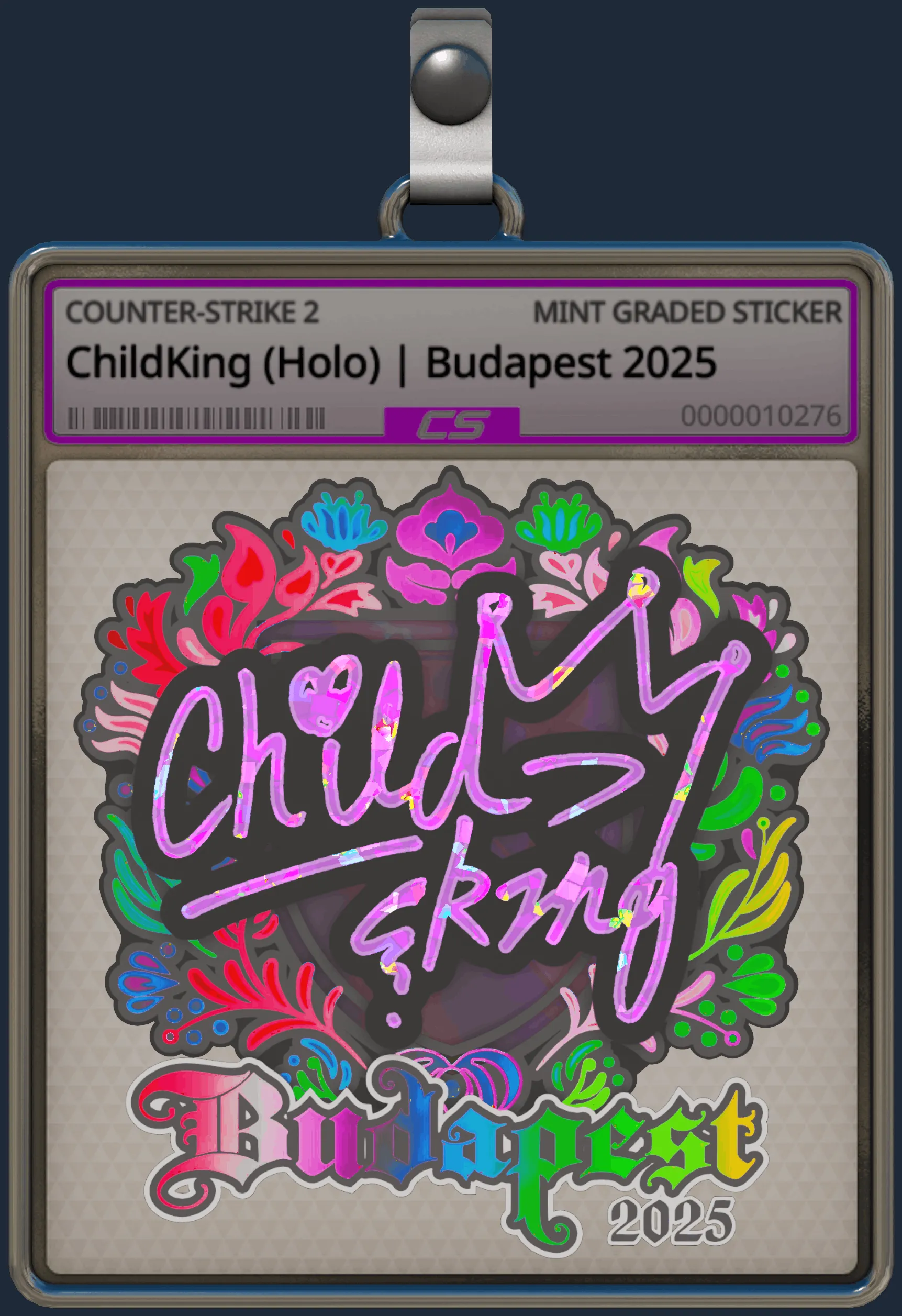Sticker | ChildKing (Holo) | Budapest 2025