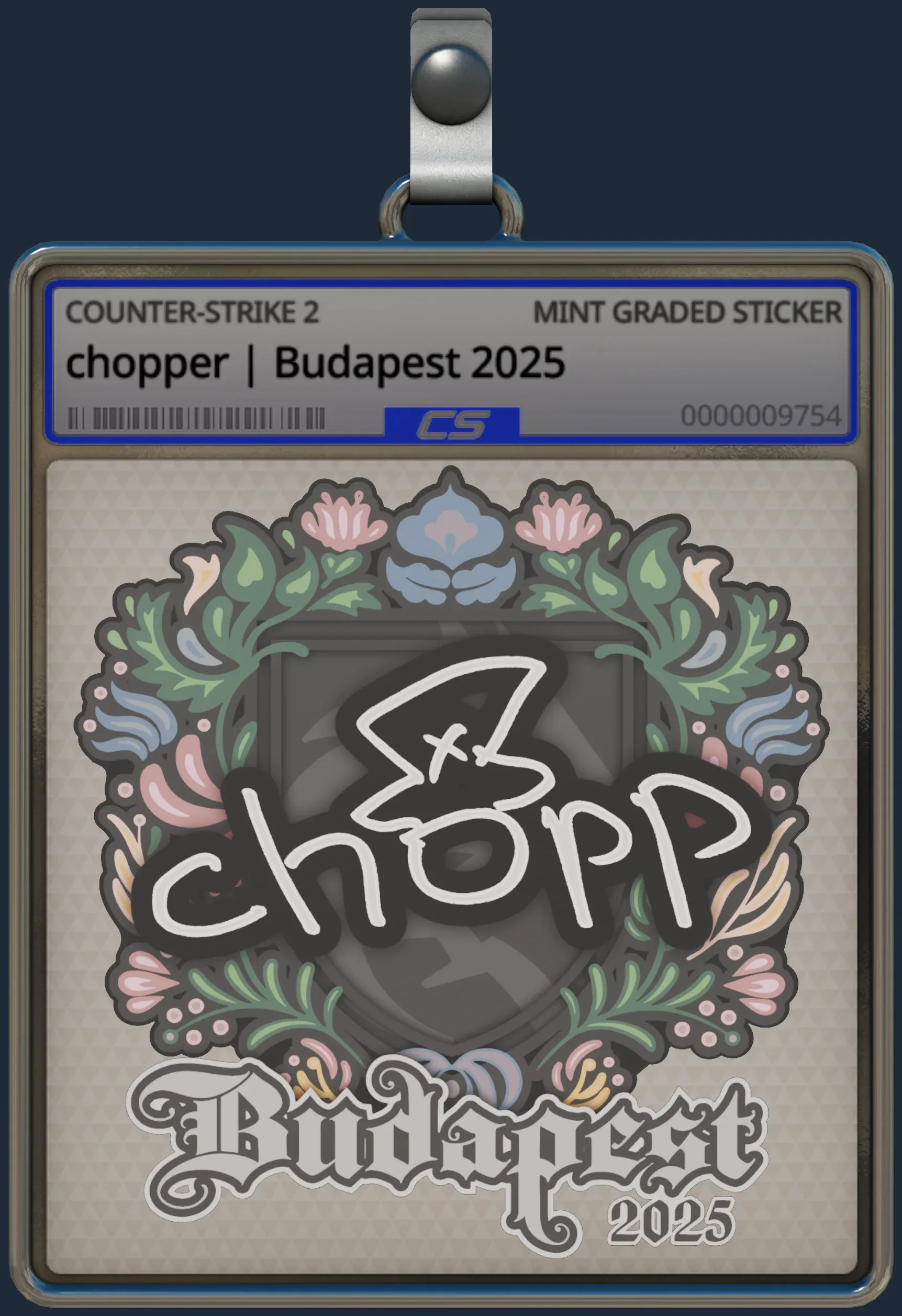 Sticker | chopper | Budapest 2025