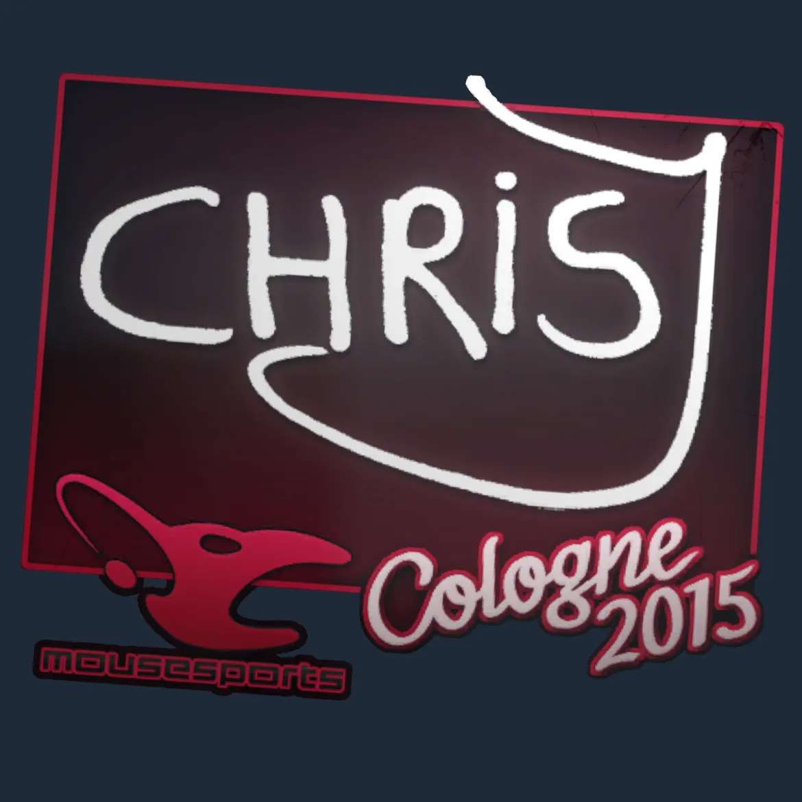 Sticker | chrisJ | Cologne 2015