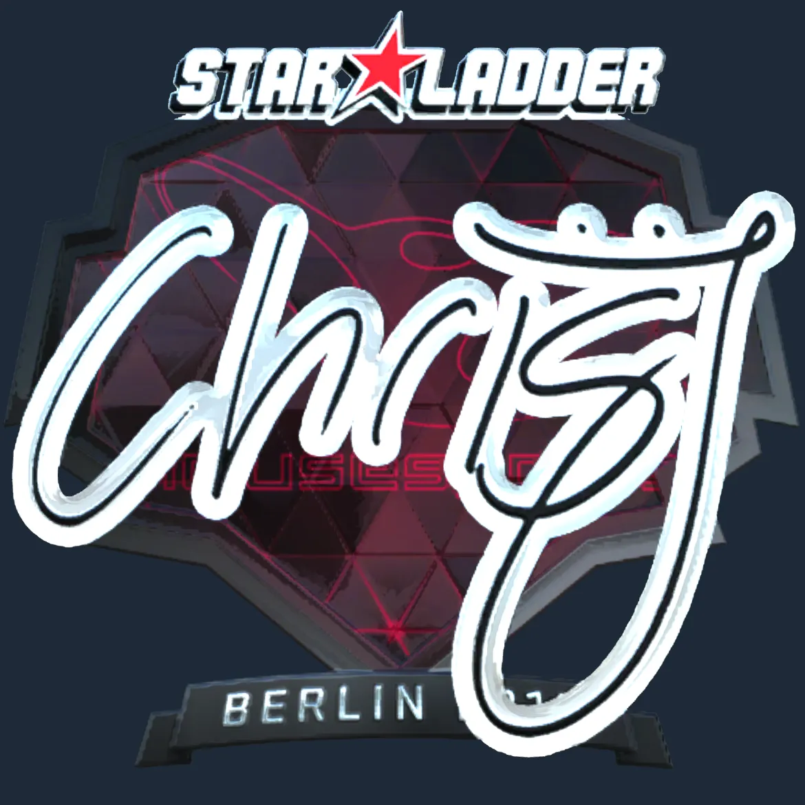 Sticker | chrisJ (Foil) | Berlin 2019