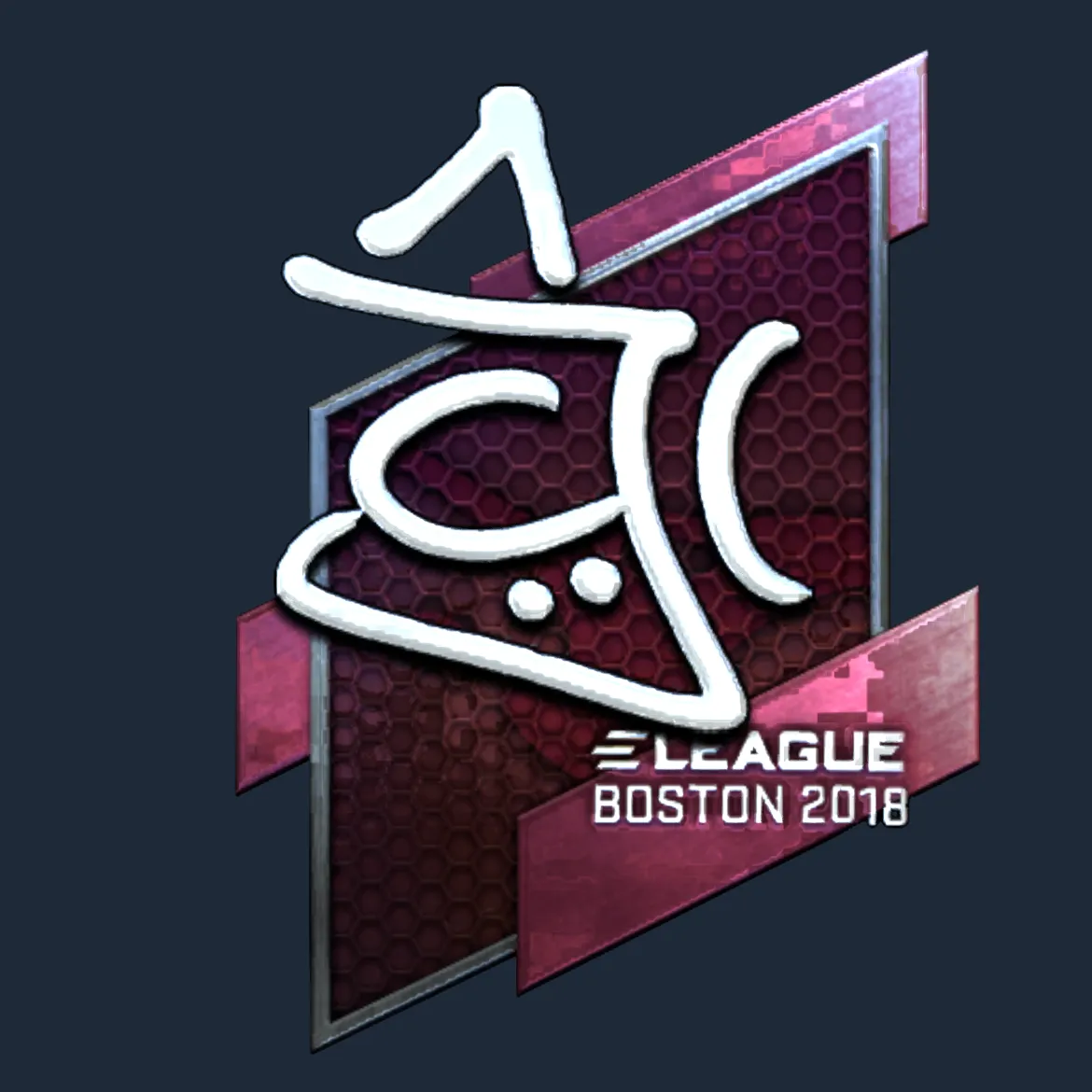Sticker | chrisJ (Foil) | Boston 2018