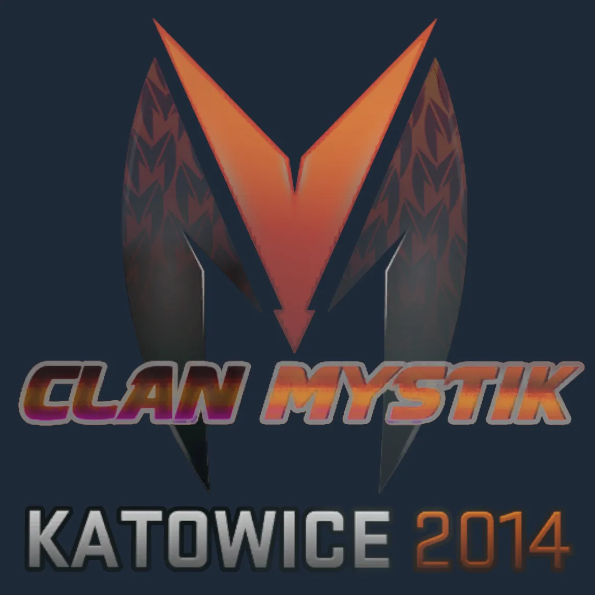 Sticker | Clan-Mystik (Holo) | Katowice 2014