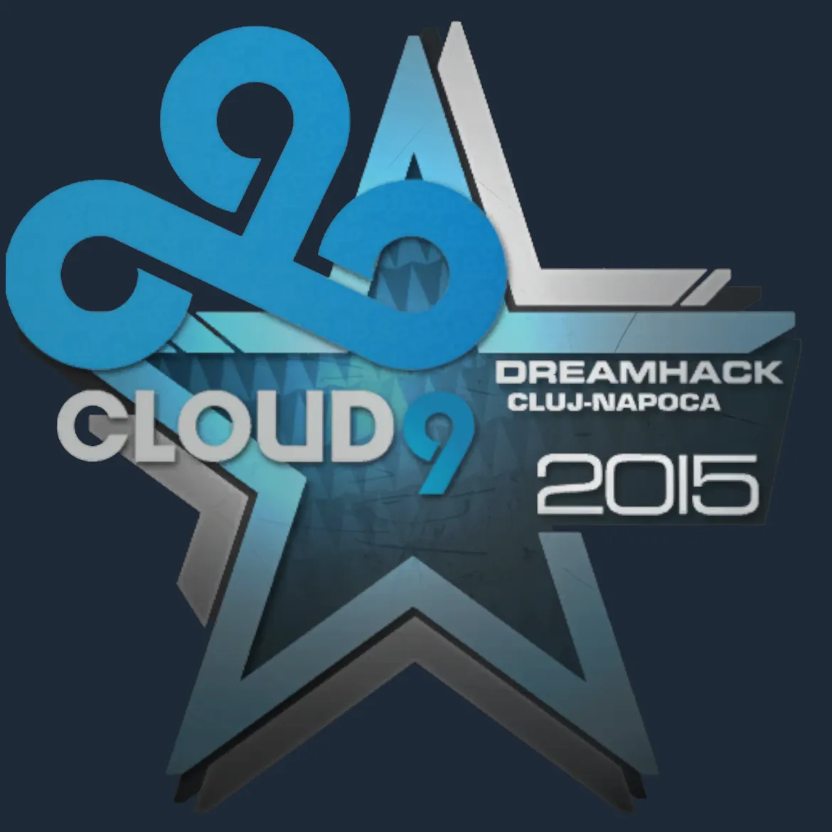 Sticker | Cloud9 | Cluj-Napoca 2015