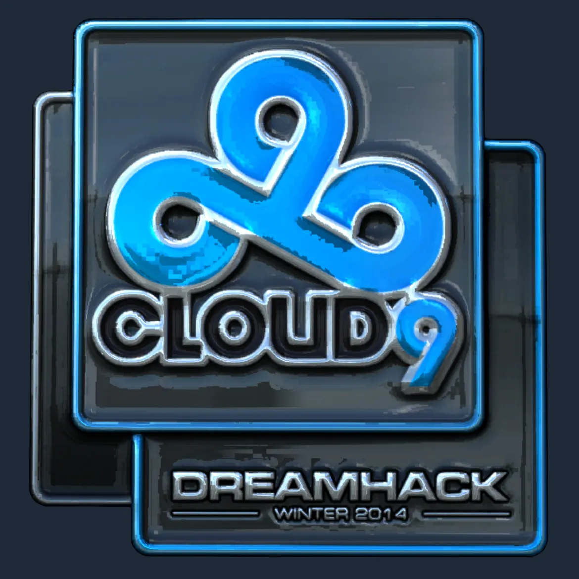 Sticker | Cloud9 (Foil) | DreamHack 2014