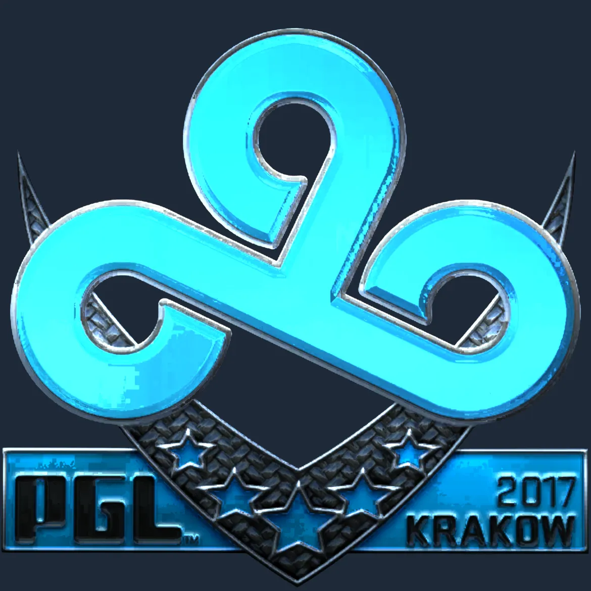 Sticker | Cloud9 (Foil) | Krakow 2017
