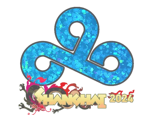 Sticker | Cloud9 (Glitter) | Shanghai 2024