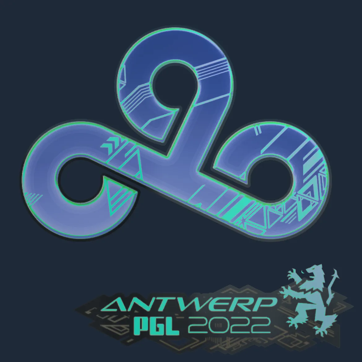 Sticker | Cloud9 (Holo) | Antwerp 2022