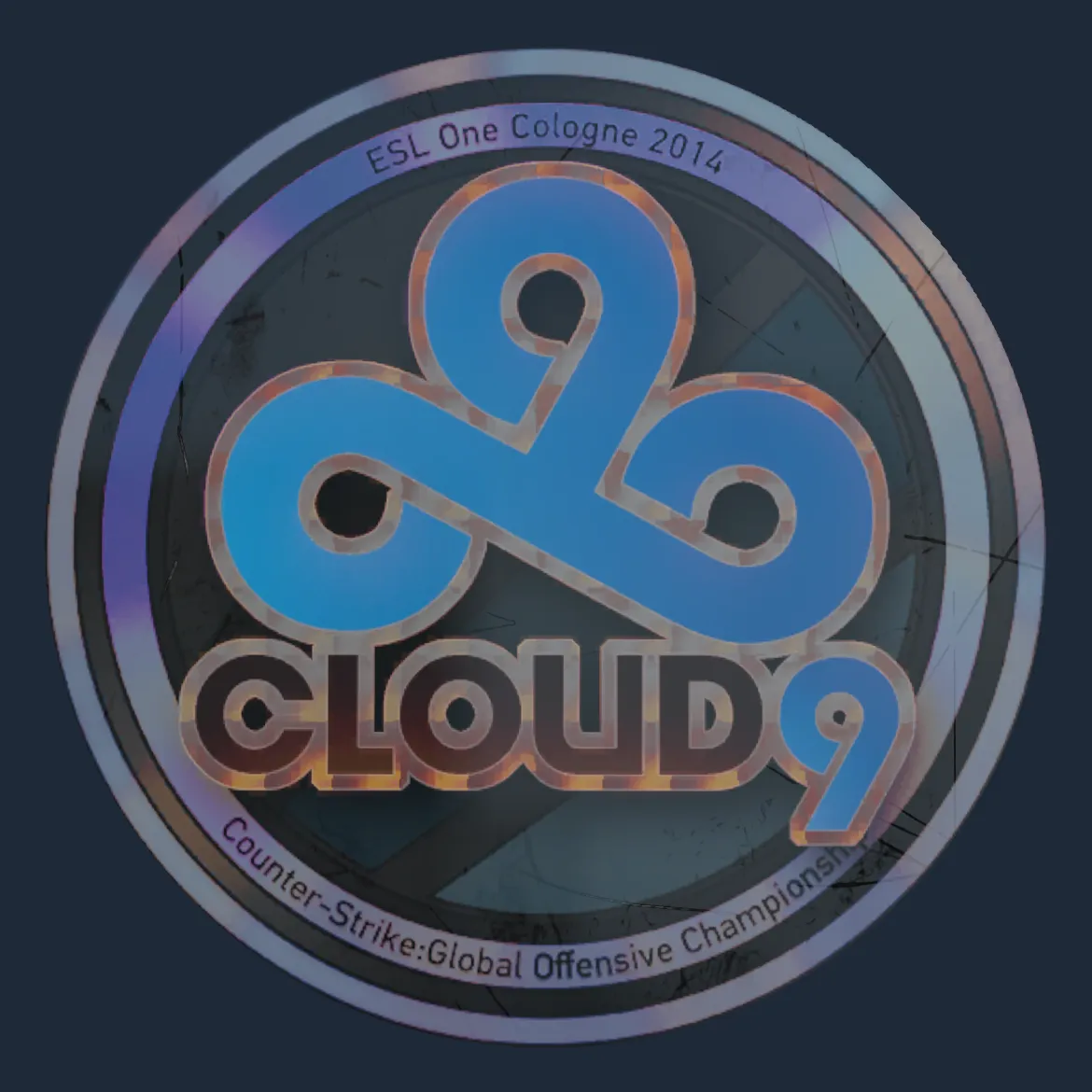 Sticker | Cloud9 (Holo) | Cologne 2014