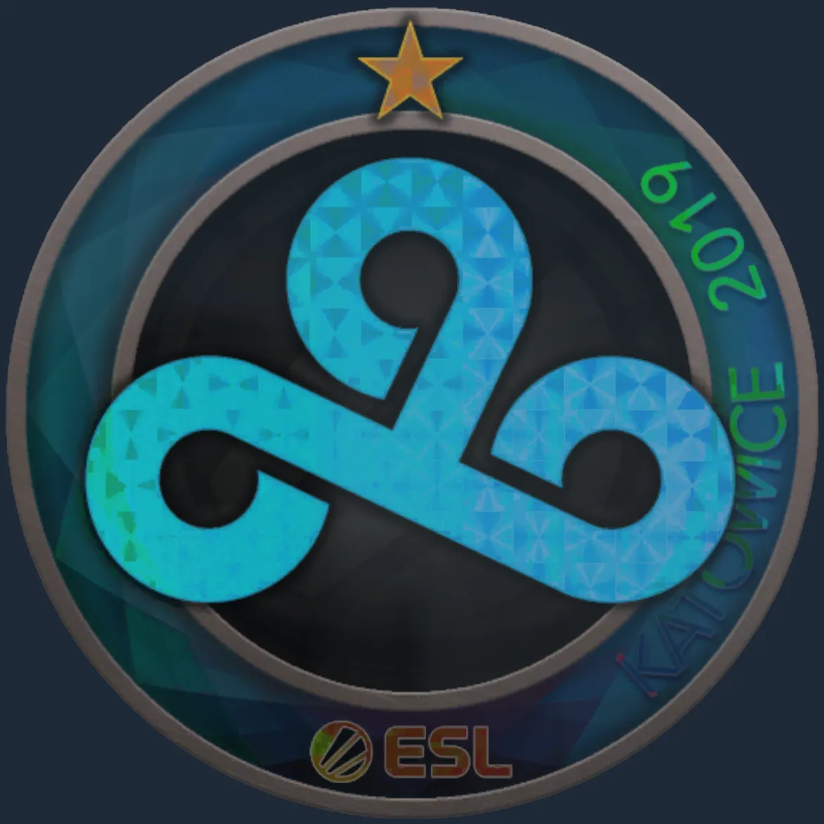 Sticker | Cloud9 (Holo) | Katowice 2019
