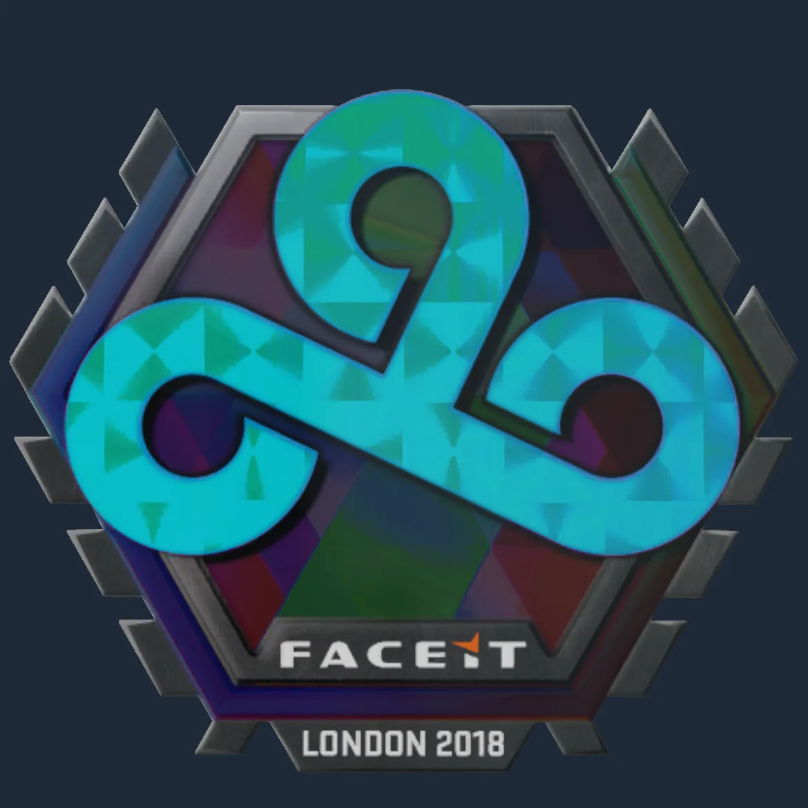 Sticker | Cloud9 (Holo) | London 2018