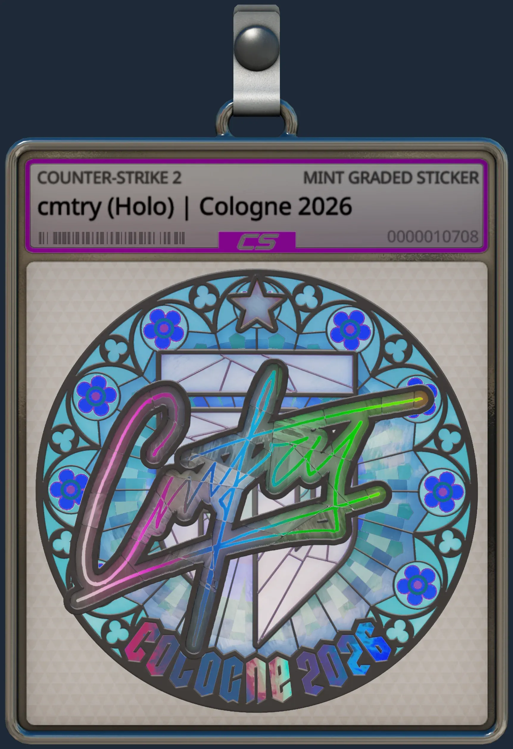 Sticker | cmtry (Holo) | Cologne 2026